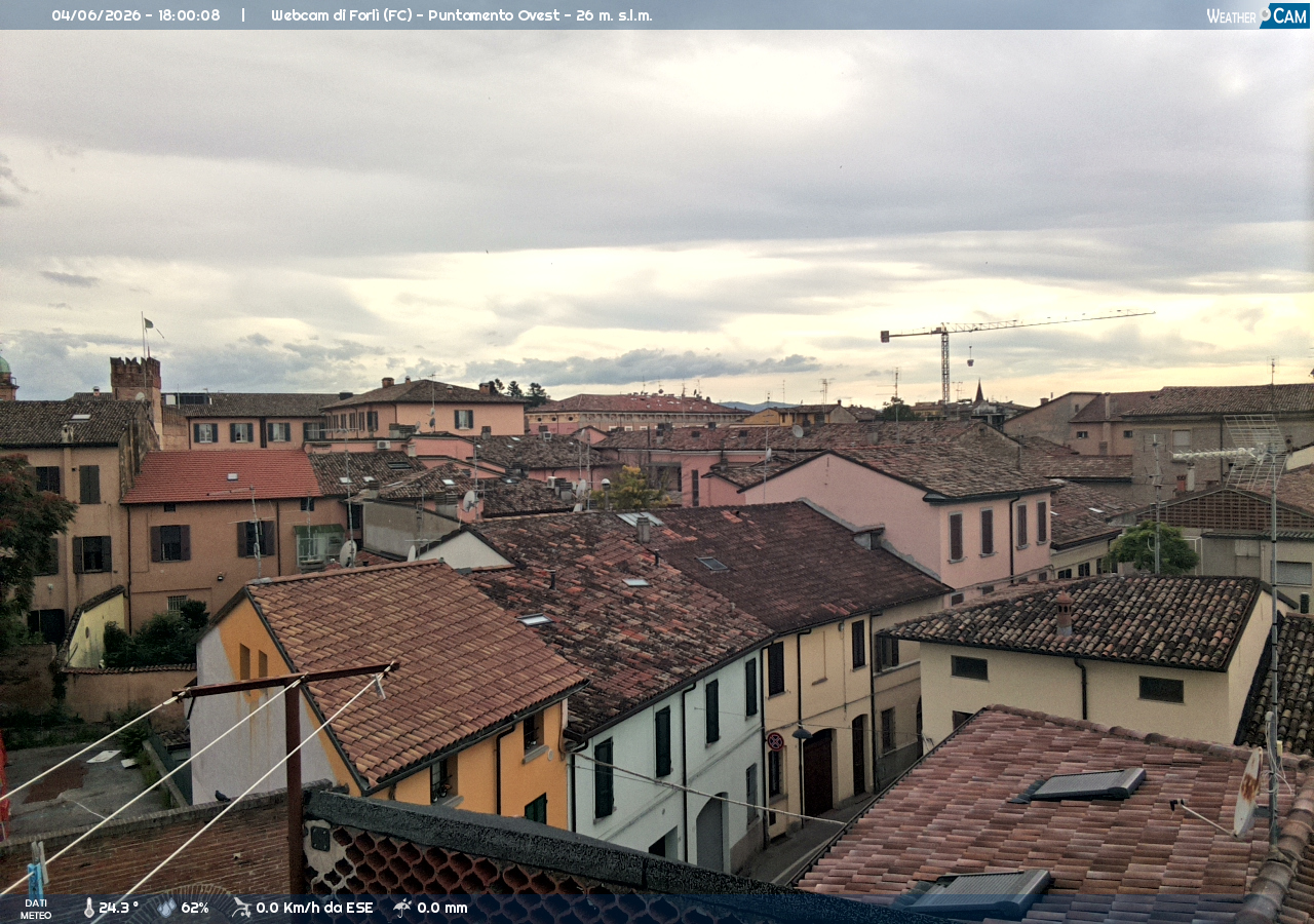 Webcam Forlì ovest